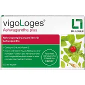 Dr. Loges + Co. GmbH vigoLoges Ashwagandha plus, 120 gélules