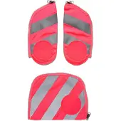 Ergobag Kit de sécurité avec bandes réfléchissantes, rose