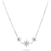 Radiant Ry000037 Necklace Argenté Femme