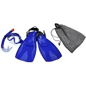 Eqsi 70019 Snorkeling Set Bleu EU 38-42
