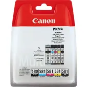 Canon PGI-580/CLI-581 Cartouches Pack Combiné