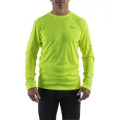 TTI T-shirt de travail à manches longues Clair - Jaune Wwlsyl-M (M)