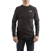 Milwaukee T-shirt de travail à manches longues Clair - Noir Wwlsbl-Xl (XL)