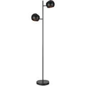 Markslöjd Lampadaire , Edgar, Noir, Salon / séjour, Métal, Scandinave