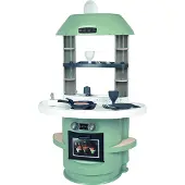 Smoby Nova Kids Kitchen Set Educational Toy Argenté Enfants