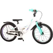 Volare Glamour Vélo enfant 16 pouces filles garçons 4 - 6 ans 104 - 110 cm Enfants vélo