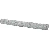 vidaXL : Clôture en panneaux soudés, 1,5 x 10 mètres, acier galvanisé, couleur argent