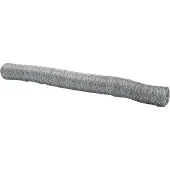 vidaXL : Clôture en panneaux soudés, 1 x 100 mètres, acier galvanisé, couleur argent