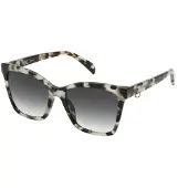 Tous Stob50 Woman Sunglasses Beige Smoke Gradient / CAT3 Femme