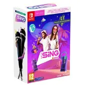 Games Switch Lets Sing 2025 S.v. + 2 Micros Rose PAL