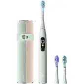 Oclean Brosse à dents électrique - - X Ultra 20 Set - Vert - Charge rapide sans fil - Autonomie 40 jours