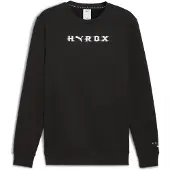 Puma Hommes, Pull-over, M x Hyrox Heavyweight Crewneck, Noir, (XXL)