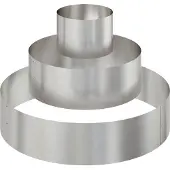 vidaXL Cache-pot de jardin Argent 90 x 90 x 20 cm Acier inoxydable
