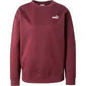 Puma Sweat de sport 'ESS No. 1' lie de vin / blanc