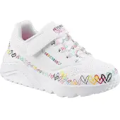 SKECHERS Sneakers 314091L-WMLT in White Synthetic/ Multi Trim color size 27