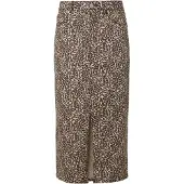 Comma casual identity Jupe beige / marron / blanc