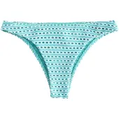 Next Bas de bikini turquoise / blanc
