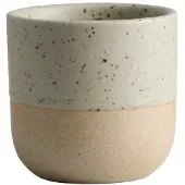Nordal Tasses granuleuses S beige lot de 6 pièces