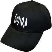 Gojira Hommes, Casquette, Logo Baseball Cap, Noir, (Taille unique)