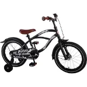 Volare Vélo enfant Black Cruiser - Garçons - 16 pouces - Noir