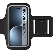 SmartFitness Bracelet de sport pour téléphone portable, Brassard pour smartphone, Noir