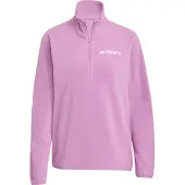 Adidas Multi Essentials Half Zip Fleece Violet L Femme