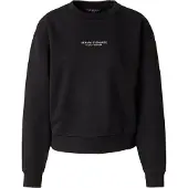 Armani Exchange Sweat-shirt beige / noir