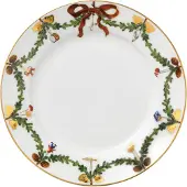 Royal Copenhagen Étoile de Noël cannelée, Assiettes, Multicolore