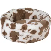 Animal Boulevard Cow Plush panier haut blanc/moka