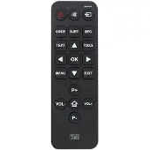 TNB T'nB TCUNSENIOR Télécommande sans fil IR Touches TV