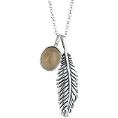 KUZZOI Chaîne beige foncé / argent