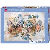 Heye Puzzle Puzzle HEYE Métamorphose : Flü gel II 1000 pièces