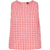 Pieces Haut 'PCLiliane' rose ancienne / rouge vif