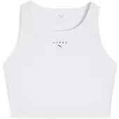 Puma Femmes, T-shirt de sport, W x Hyrox Ultraspun Crop Tank (M), Blanc, M