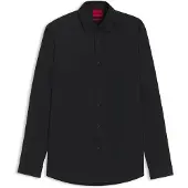 HUGO Chemise 'Valerio' noir