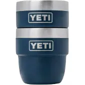 Yeti Rambler Stackable Espresso Cups 4oz, Navy Blue, gobelets isothermes empilables, 118 ml