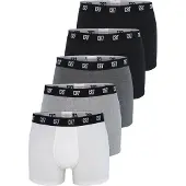 Cr7 - Cristiano Ronaldo Boxers gris foncé / gris chiné / noir / blanc
