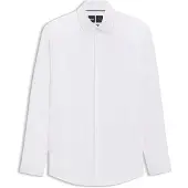 BOSS Hank Kent C1 222 10241343 Long Sleeve Shirt Blanc 38 / Regular Homme