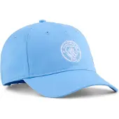 Puma Casquette de sport 'Manchester City Essentials' bleu clair / blanc