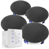 Power Dynamics Ensemble Powerline A100W (Actif, Passif), Haut-parleur PA, Blanc, Noir