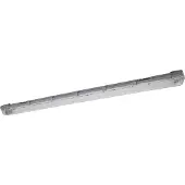 Osram Submarine Luminaire pour locaux humides avec détecteur de mouvement intégré 120cm 16W, luminaire LED en gris, protection IP65, pour entrepôts et garages