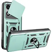 Avizar , Honor 400 Lite Housse anneau magnétique protection caméra, vert