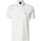 Armani Exchange T-Shirt noir / blanc cassé