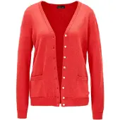 Goldner Cardigan rouge