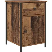 vidaXL Cabinet de chevet Bois ancien 40 x 42 x 60 cm Bois d'ingénierie