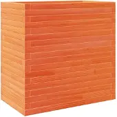 vidaXL Jardinière cire marron 70x40x68,5 cm bois de pin massif