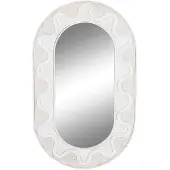 DKD Home Decor Miroir Mural - - Standard - Bois de manguier - Verre - Rectangulaire