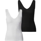About You Haut 'Sally' noir / blanc