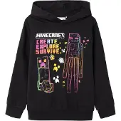 Name it Jiz Minecraft Sweatshirt Noir 9-10 Years Garçon