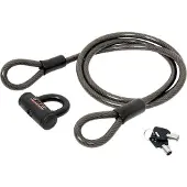 Massi Bull Cable Lock Noir 15 x 2200 mm